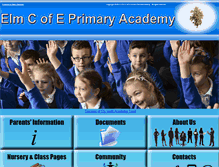 Tablet Screenshot of elmcofeprimaryschool.com